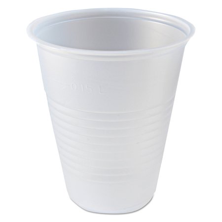 Fabri-Kal RK Ribbed Cold Drink Cups, 7 oz, Clear, PK2500 PK 9508022